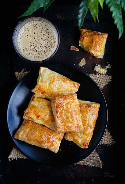 Chicken Puff - Kerala Style | Video | Nish Kitchen