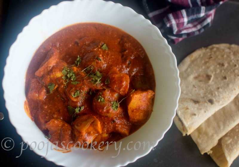 Chicken Tikka Masala Using Instant Red Curry Premix