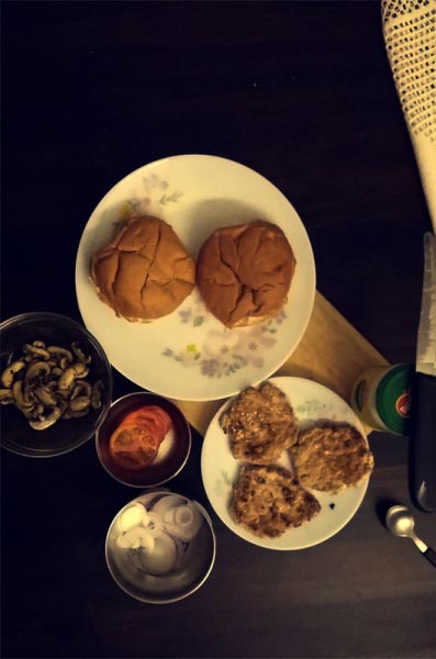Chicken And Sauteed Mushroom Burgers