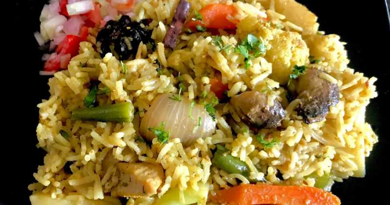 Chicken And Vegetable Pulao