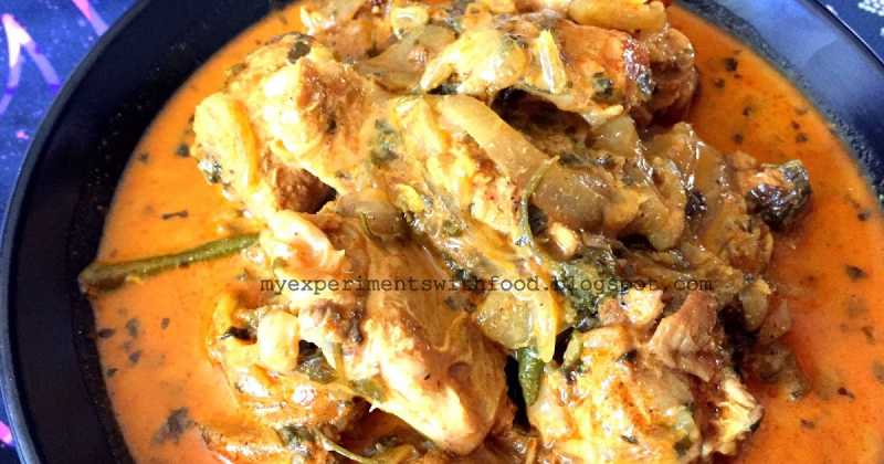 Chicken In Fenugreek Leaves And Cream/ Methi Malai Murgh (MMM)