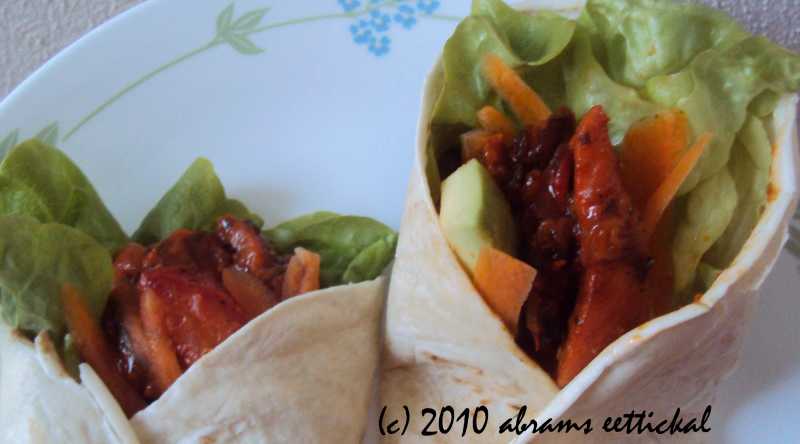 Chicken Tortilla Wraps