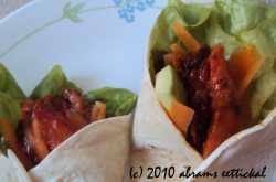 Chicken tortilla wraps