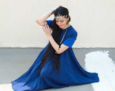 Chiconomical: 3 Navratri Indo-Western Oufits - Royal Blue