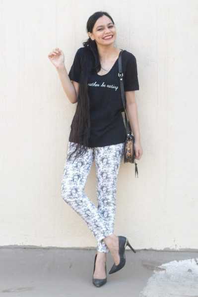 Chiconomical: 6 Ways To Wear Printed Leggings