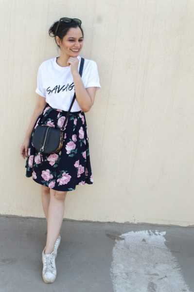 Chiconomical: 6 Ways To Wear A Floral Skirt
