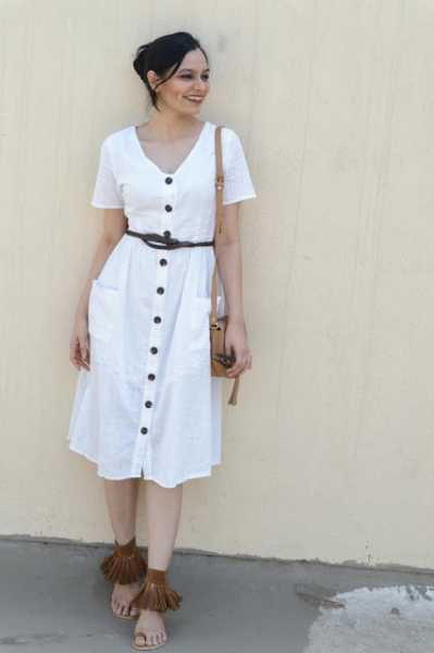 Chiconomical: 8 Ways To Wear A White Linen Dress