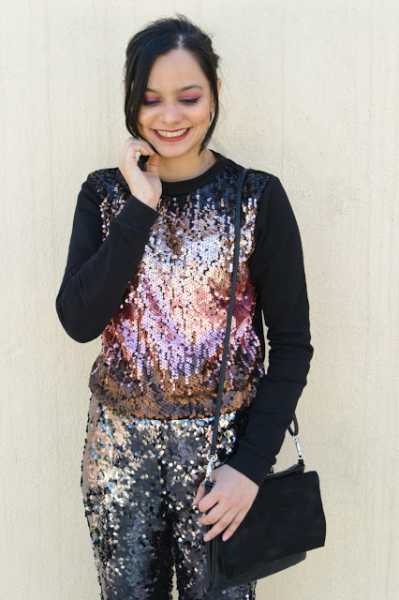 Chiconomical: Three Ways To Wear : Sequin Trousers