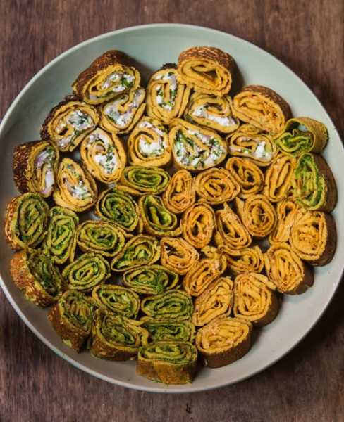 Child Friendly Foods : Mung Cheela Roll Ups 