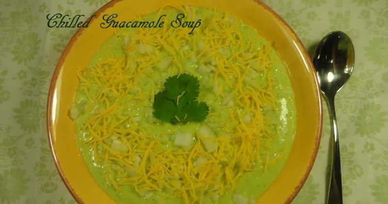 Chilled Guacamole Soup