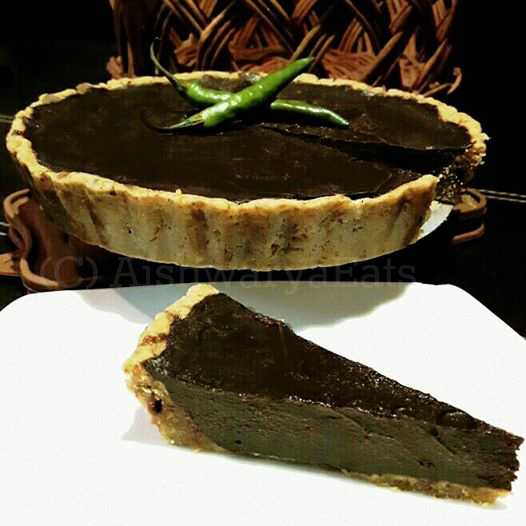 Chilli Chocolate Wholewheat Almond Tart