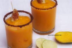 Chilli Lime Frozen Mango Slushie (Frozen Mango Mocktail)