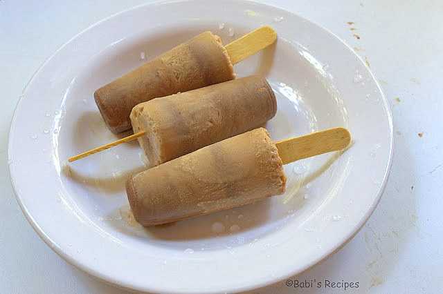 Choc- Peanut Butter Popsicle | Popsicle Recipe