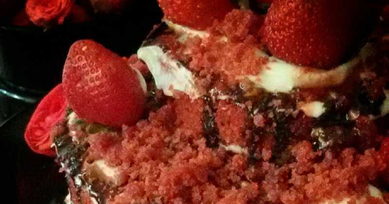 Choco Strawberry Cakec