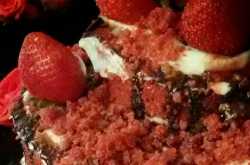 Choco Strawberry Cakec
