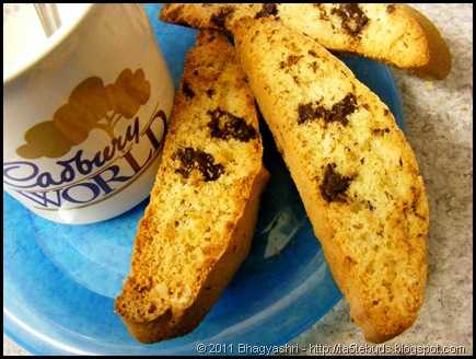 Chocolate Almond Biscotti