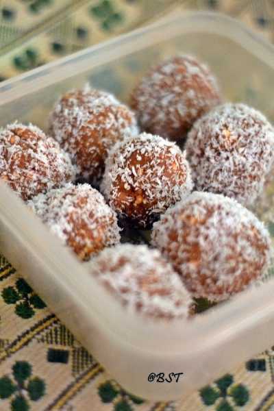 Chocolate Biscuit Balls - The Big Sweet Tooth