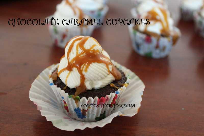 Chocolate Caramel Cupcakes
