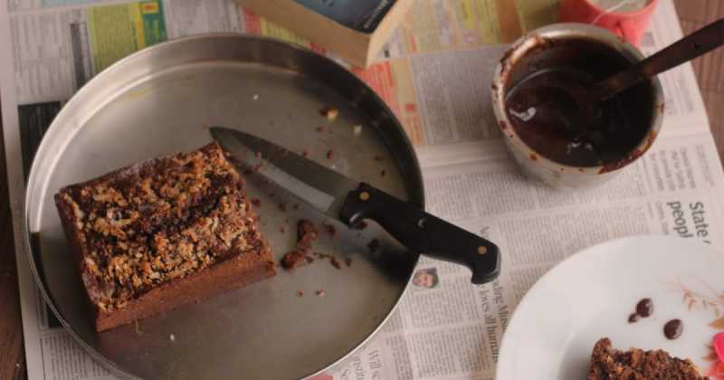 Chocolate ~ Coconut Pound Cake 