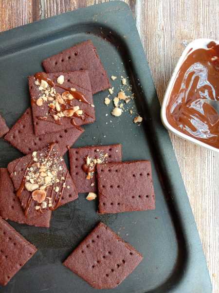 Chocolate Graham Crackers - World Chocolate Day