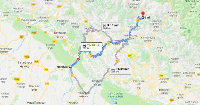 Chopta Chandrashila Tunganath : 2 : Haridwar - Sari - Deoria Tal