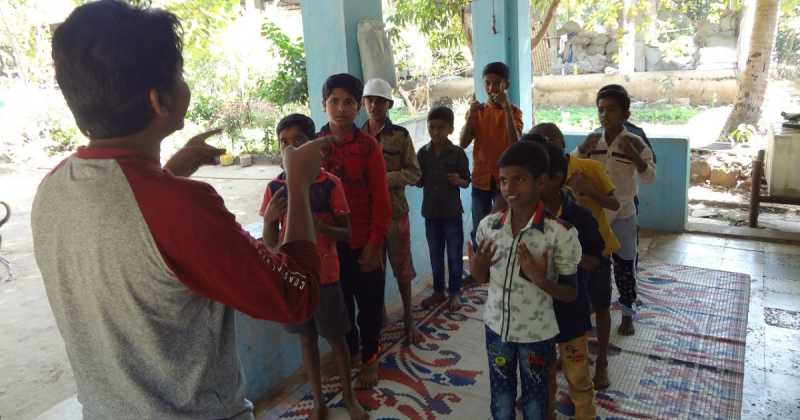 Christmas & New Year Celebration Party With Children At Ashwamedh Foundation Education Center, Murbad