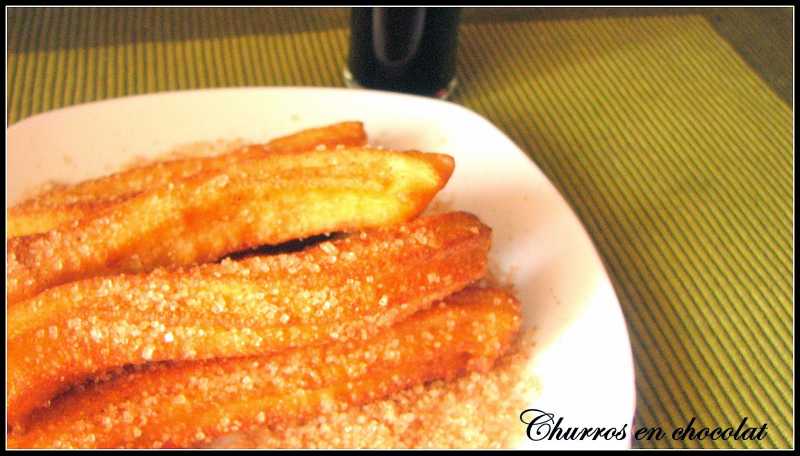 Churros Con Chocolat (Churros And Chocolate Sauce)