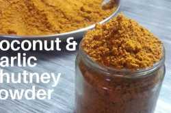 Chutney powder recipe | Chutney pudi (Karnataka style) - THE YUMMY DELIGHTS