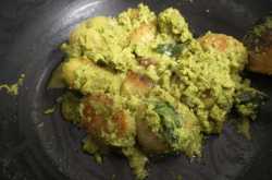 Chutneywale Aaloo- Baby Potatoes in chutney