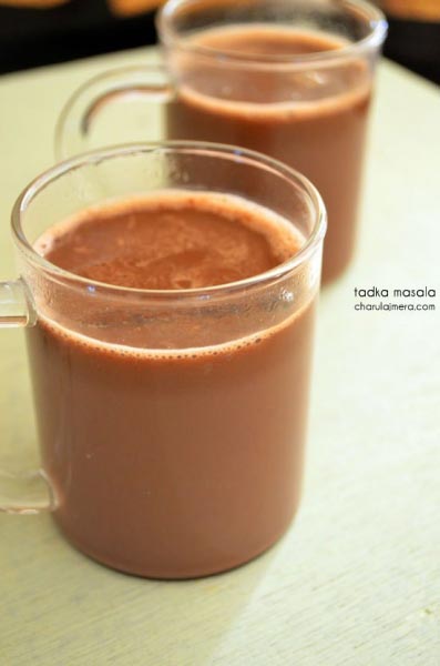 Cinnamon Infused Hot Chocolate