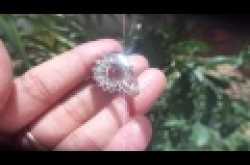 citrine and multi gemstone engagement ring