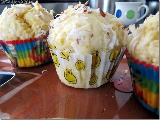 Citrus Coconut Muffins