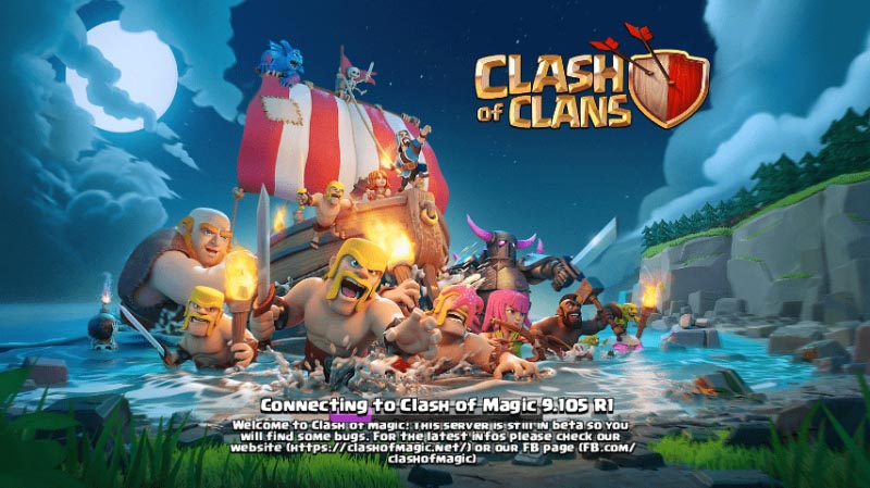 Clash Of Magic - CoC Private Server MOD APK (Unlimited All/S1/S2/S4)
