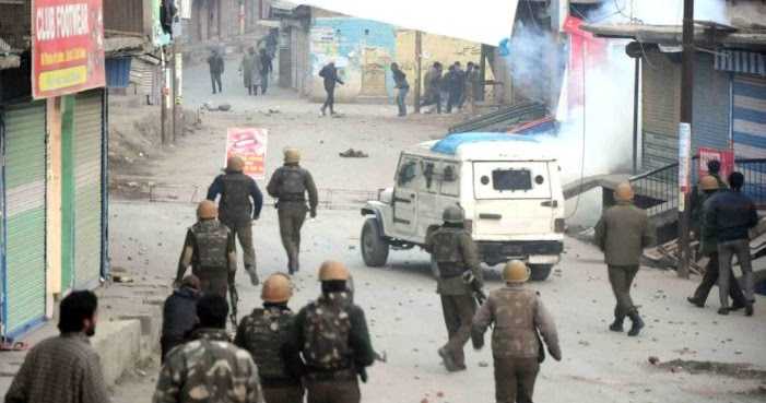 Clashes Break Out Between Protesters And The Forces In Kashmir