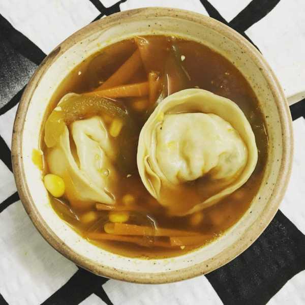 Clear Soup With Dumplings