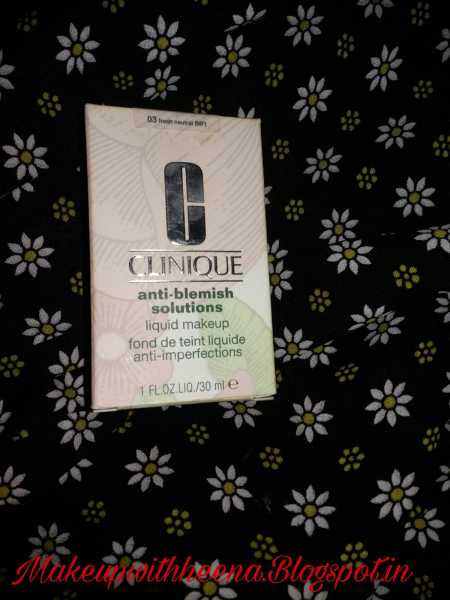 Clinique Anti Blemish Solutions Foundation Review