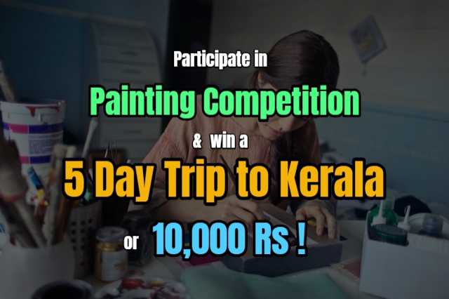 Clint International Children Painting Competition 2018 Kerala Tourism Date, Prizes, Rules
