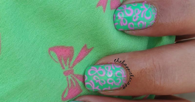 Clothes Inspired Nails For #clairestelle8mar 