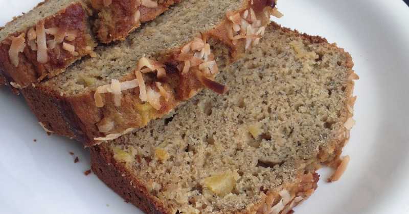 Coconut Pineapple Banana Bread | Easy Baking | Banana Breads