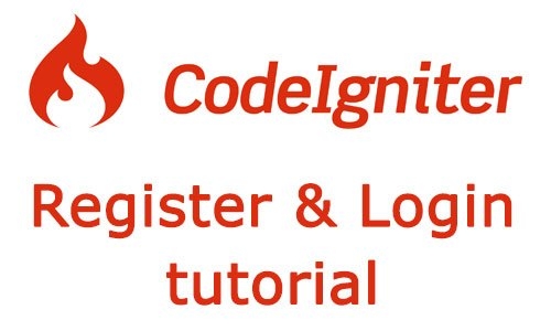 Codeigniter Login And Registration Tutorial!