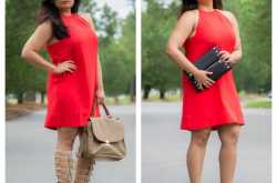 Coffee To Cocktail :: How to take an orange mod dress from day to night