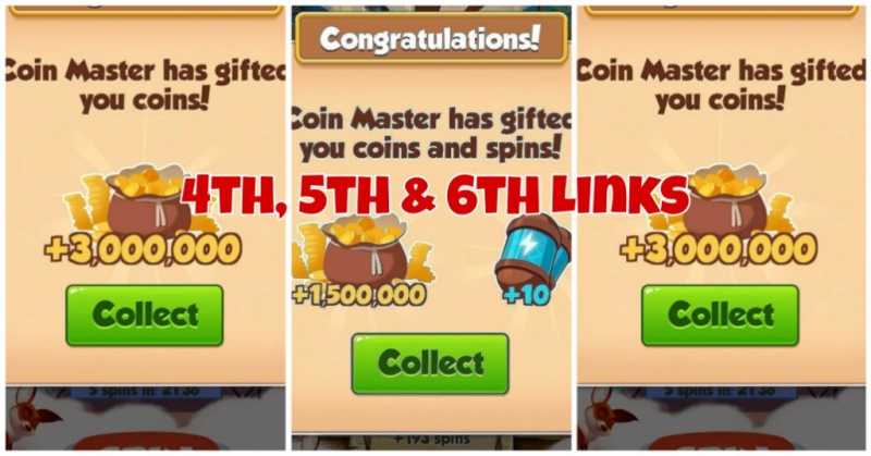 Coin Master Free Spins Link | Get Free 10 Spins & 7M Coins Link / 13th May 2019 (4th,5th & 6th Link) - Rezor Tricks - Coin Master Free Spins Link 2019