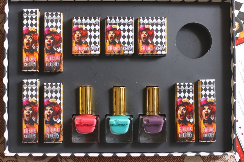 Colorbar Color Circus Collection Review Swatches Photos