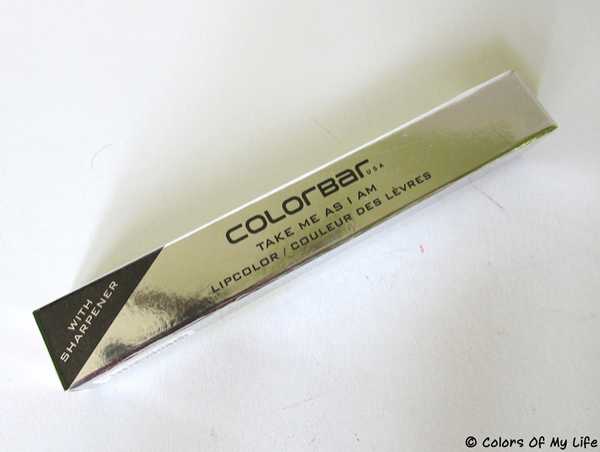 Colorbar Take Me As I Am Lipstick In Sensuous Red: Review, Swatch And FOTD