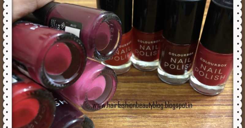 Colorbox Nail Polishes By Oriflame Sweden- Review