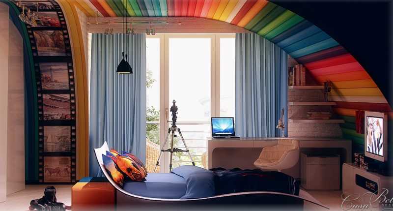 Colorful Kids Room Design Ideas