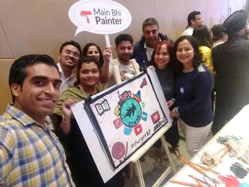 Colorful Experience At The #BergerXP IndiBlogger Meet!