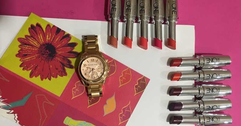 Colour Obsession With The One Lipsticks From Oriflame |Swatches & Review