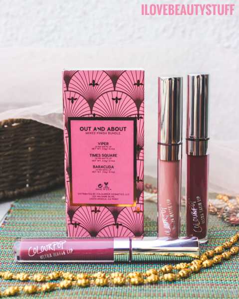 Colourpop Out And About Lip Bundle Review