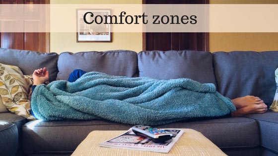 Comfort Zones - #AtoZchallenge